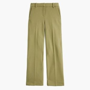 J. Crew Peyton wide-leg pant in Green